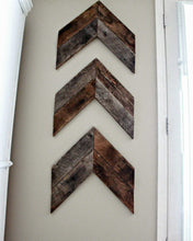 Load image into Gallery viewer, Reclaimed Barn Wood/ Wooden Arrows - Design 1