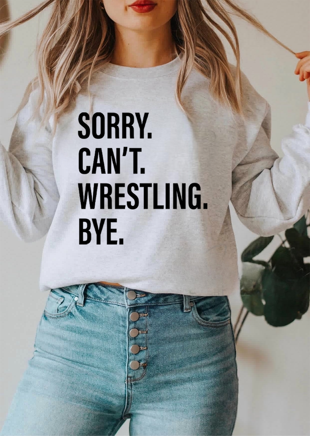 Sorry. Can't. WRESTLING. Bye.