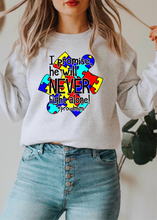 Load image into Gallery viewer, Autism - He Will Never Fight Alone