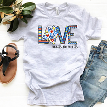 Load image into Gallery viewer, Autism - Love Needs No Words - Multi Pattern