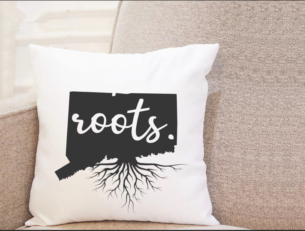 State Roots - Connecticut - Pillow
