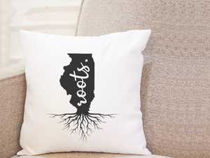 State Roots - Illinois - Pillow