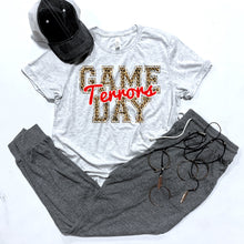 Load image into Gallery viewer, Terrors Game Day w/ Red &amp; Leopard Print - 5 Style Options