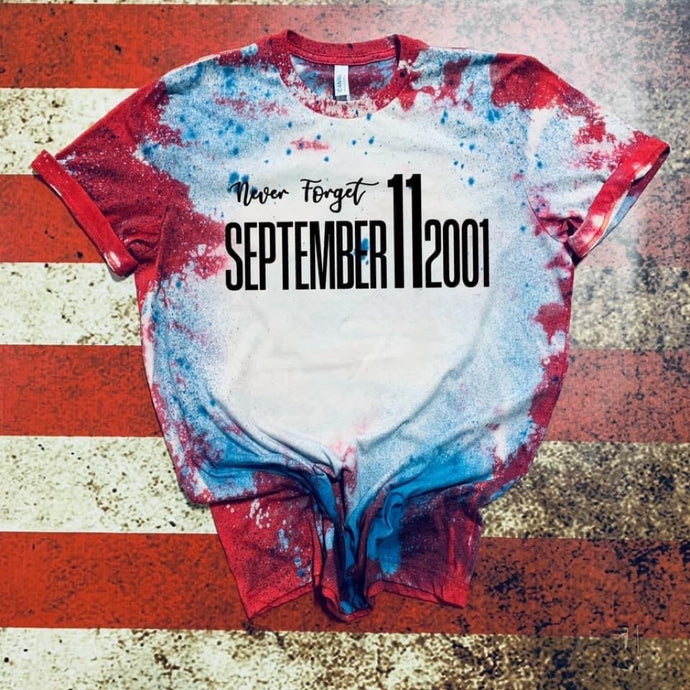 Never Forget - September 11, 2001 - Black Ink