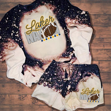 Load image into Gallery viewer, Laker Nation w/ Football - Blue &amp; Gold Text - 15 Color Options