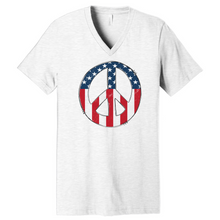 Load image into Gallery viewer, USA Flag Peace Sign - 7 Style Options