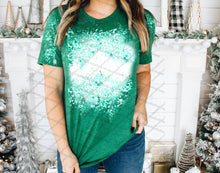 Load image into Gallery viewer, Blank- Acid Wash Green Tee