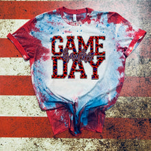 Load image into Gallery viewer, Hawks Game Day w/ Red &amp; Blue Leopard / Text - 10 Color Options