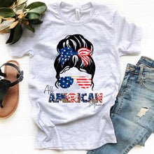 Load image into Gallery viewer, All American Mama w/ Mom Bun