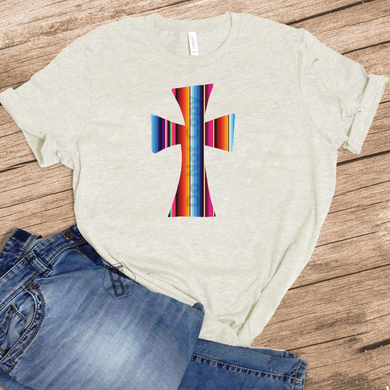 Serape Cross - Oatmeal