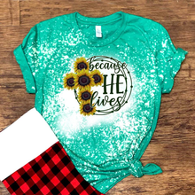 Load image into Gallery viewer, Because He Lives - Sunflower