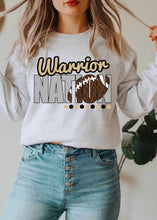Load image into Gallery viewer, Warrior Nation w/ Football - Gold/Tan &amp; Black Text - 12 Color Options