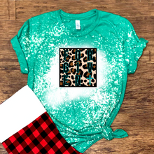 Load image into Gallery viewer, FORGIVEN w/ Teal Cross &amp; Leopard Print - T-Shirt / Sweatshirt Unisex Sizing