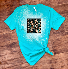 Load image into Gallery viewer, FORGIVEN w/ Teal Cross &amp; Leopard Print