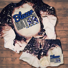 Load image into Gallery viewer, Blazer Nation w/ Cheer - Blue &amp; Black Text - 12 Style Options