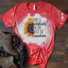 Load image into Gallery viewer, Just A Wildflower In Love With Sunshine w/ Sunflower