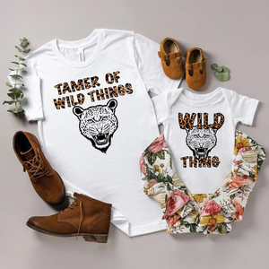 Mommy & Me - Tamer of Wild Thing(s)/Wild Thing - White