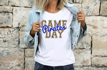 Load image into Gallery viewer, Pirates Game Day w/ Blue &amp; Leopard Print - 5 Style Options