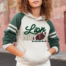 Load image into Gallery viewer, Lion Nation w/ Football - Green &amp; Black Text - 14 Color Options