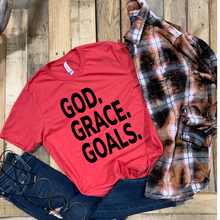 Load image into Gallery viewer, God. Grace. Goals. - Black Ink