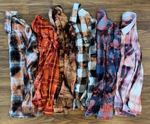 Load image into Gallery viewer, TIE-DYE - Acid Wash - Flannel