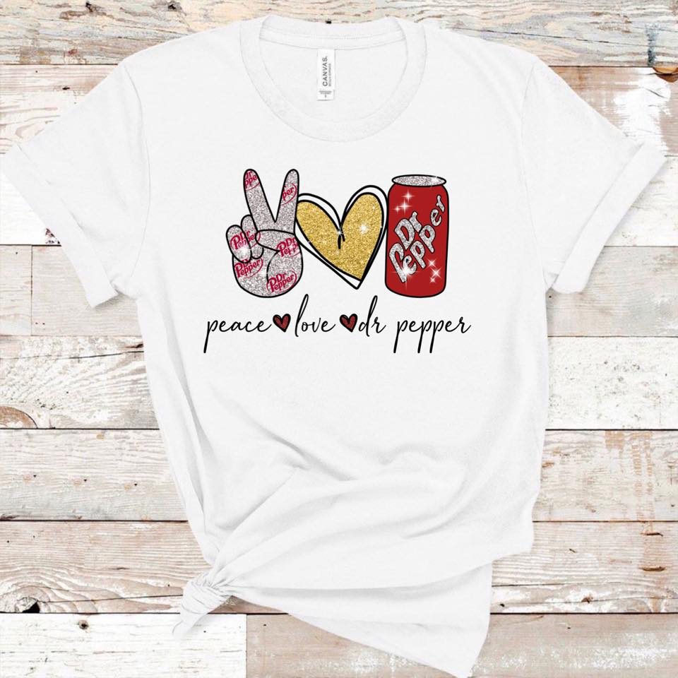Peace. Love. Dr. Pepper