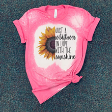 Load image into Gallery viewer, Just A Wildflower In Love With Sunshine w/ Sunflower