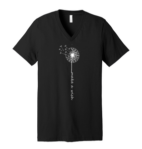 Make a Wish - Dandelion - Design 1 - White Ink