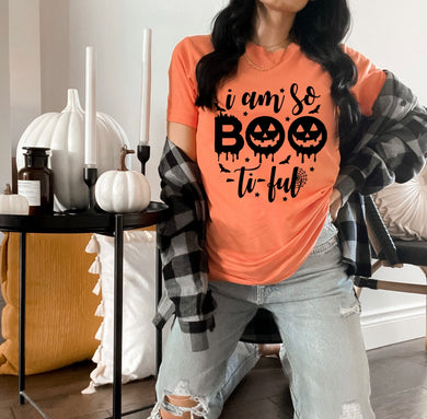 I Am So Boo-ti-ful - Black Ink