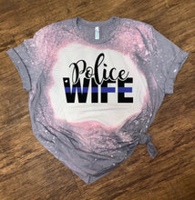 Load image into Gallery viewer, Back The Blue - Police Wife - 9 Style Options