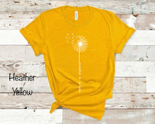 Load image into Gallery viewer, Make a Wish - Dandelion - Design 1 - White Ink