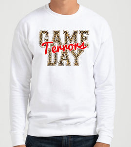 Terrors Game Day w/ Red & Leopard Print - 5 Style Options
