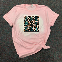 Load image into Gallery viewer, FORGIVEN w/ Teal Cross &amp; Leopard Print - T-Shirt / Sweatshirt Unisex Sizing