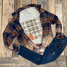 Load image into Gallery viewer, Fall Vibes w/ Plaid &amp; Pumpkin