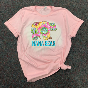 Nana Bear - Floral Bear