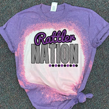Load image into Gallery viewer, Rattler Nation w/ No Sport - Purple &amp; Black Text - 12 Color Options