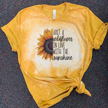 Load image into Gallery viewer, Just A Wildflower In Love With Sunshine w/ Sunflower