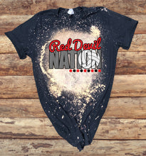 Load image into Gallery viewer, Red Devil Nation w/ Volleyball - Red &amp; Black Text - 13 Color Options