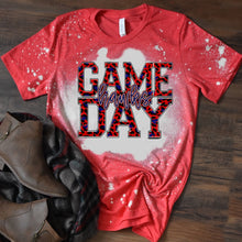 Load image into Gallery viewer, Hawks Game Day w/ Red &amp; Blue Leopard / Text - 10 Color Options