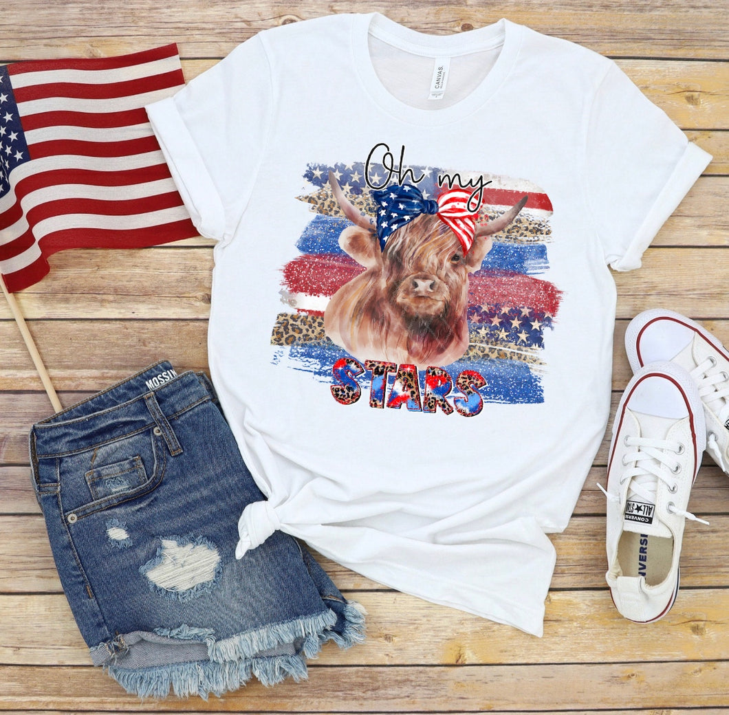 Oh My Stars w/ Highland Heifer