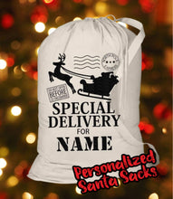 Load image into Gallery viewer, Santa Sack - Personalized