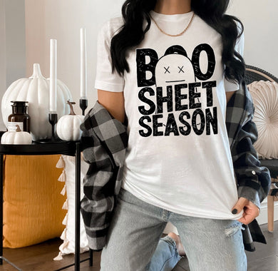 Boo Sheet Season - Black Ink