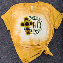 Load image into Gallery viewer, Because He Lives - Sunflower