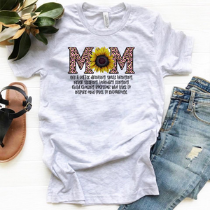 Mom Definition - w/ Sunflower and Pink Leopard