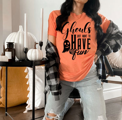 Ghouls Just Wanna Have Fun - Black Ink