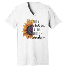 Load image into Gallery viewer, Just A Wildflower In Love With Sunshine w/ Sunflower