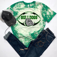 Load image into Gallery viewer, Bulldogs Football w/ Green &amp; Black Print / Football Logo - 15 Color Options