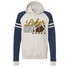 Load image into Gallery viewer, Laker Nation w/ Football - Blue &amp; Gold Text - 15 Color Options