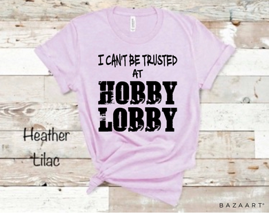 I can’t be Trusted at Hobby Lobby