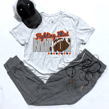 Load image into Gallery viewer, Fighting Illini Nation w/ Football - Blue &amp; Orange Text - 13 Color Options